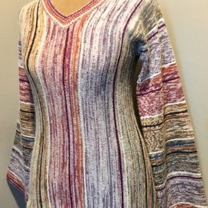 Vintage BoHo Hippie Bell Sleeve Sweater